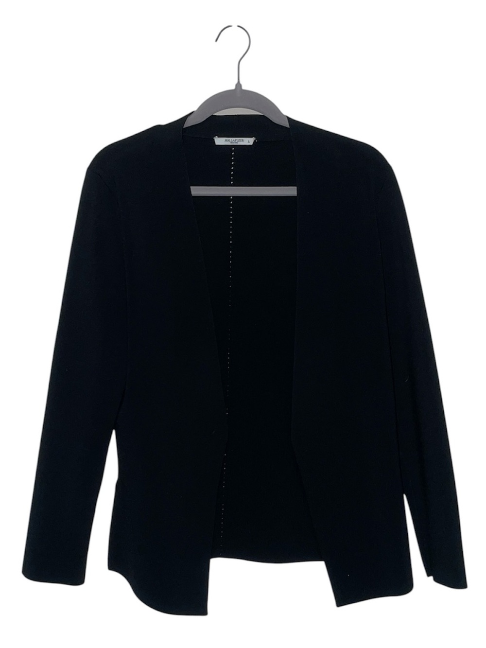 M.M. Lafleur Black Jardigan Size Large J-3